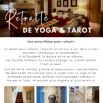 Pratique du yoga lors d'une retraite en Périgord